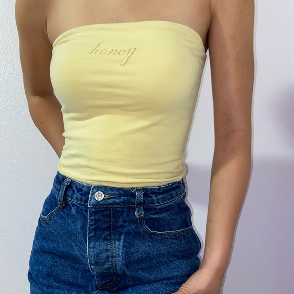 Brandy Melville Tops Brandy Melville Tube Top Poshmark